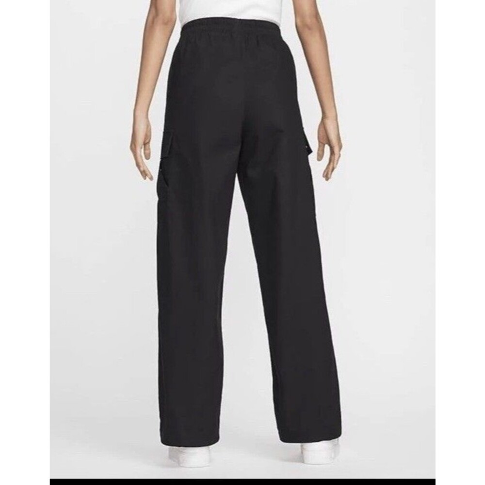 Nike Sportswear Everything Wovens Women's Mid-Rise Cargo Pants Black Large